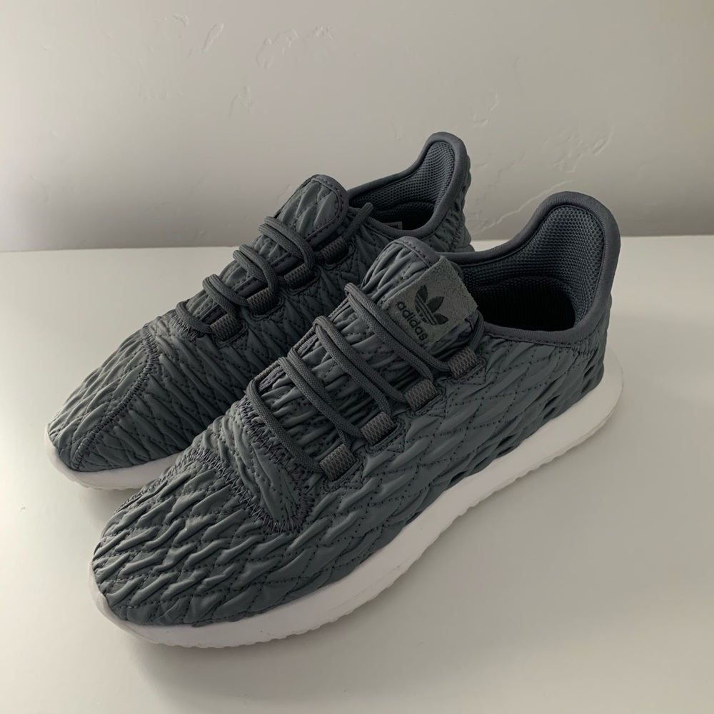 Women’s quilted adidas ortholite athletic shoes